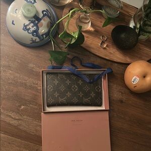 Louis Vuitton Passport and Credit Card Wallet